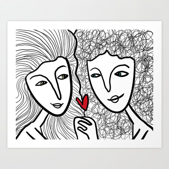 Love is Love Art Print