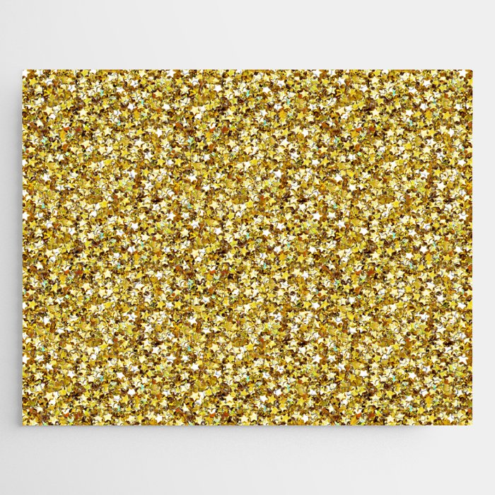 Gold Star Glitters Jigsaw Puzzle