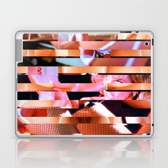 Dinner Party Glitch 1 Laptop & iPad Skin
