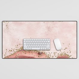 Hand Painted Marble Texture Desk Mat