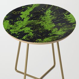 Stormy Weather Black Side Table