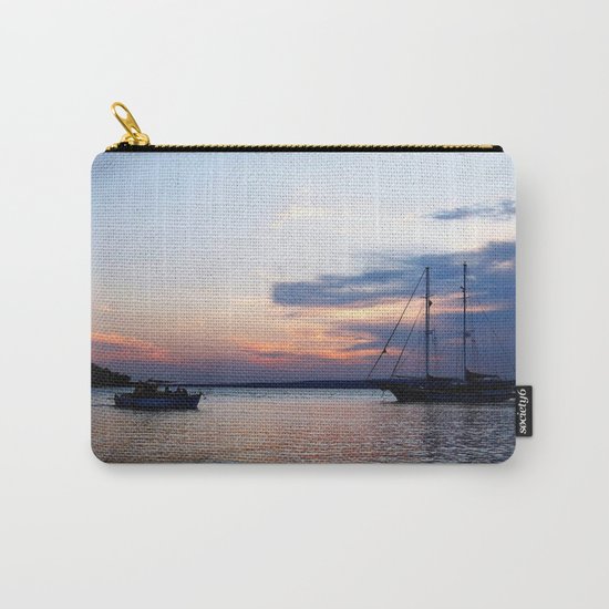 blue Carry-All Pouch