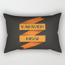 YAHWEH NISSI  Rectangular Pillow