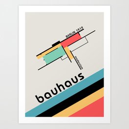 Bauhaus BERLIN 1919 Moderist Art Print