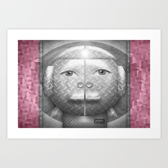 Flumercury Woman Art Print