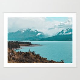 Lake Pukaki Art Print