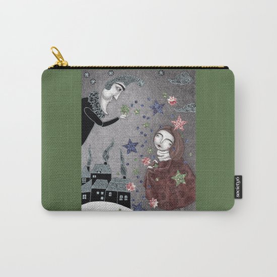 Snow Stars Fine, Snow Stars Mine Carry-All Pouch