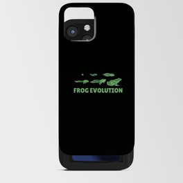 Frog Evolution The Emergence Of A Frog iPhone Card Case