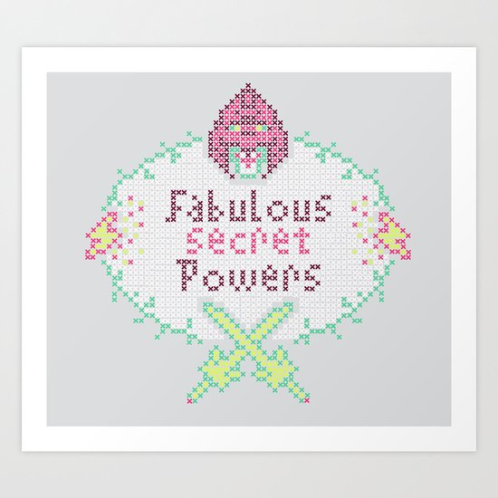 Masters Of X-Stitch Art Print