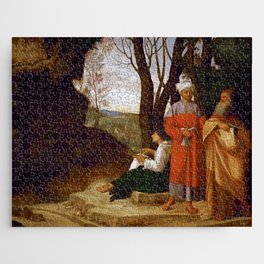 Giorgione "Three Philosophers" Jigsaw Puzzle