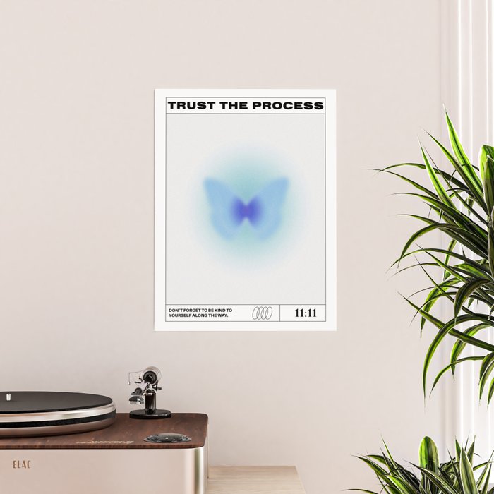 Trust the process' Poster by G Design