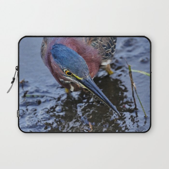 Green Heron  Laptop Sleeve