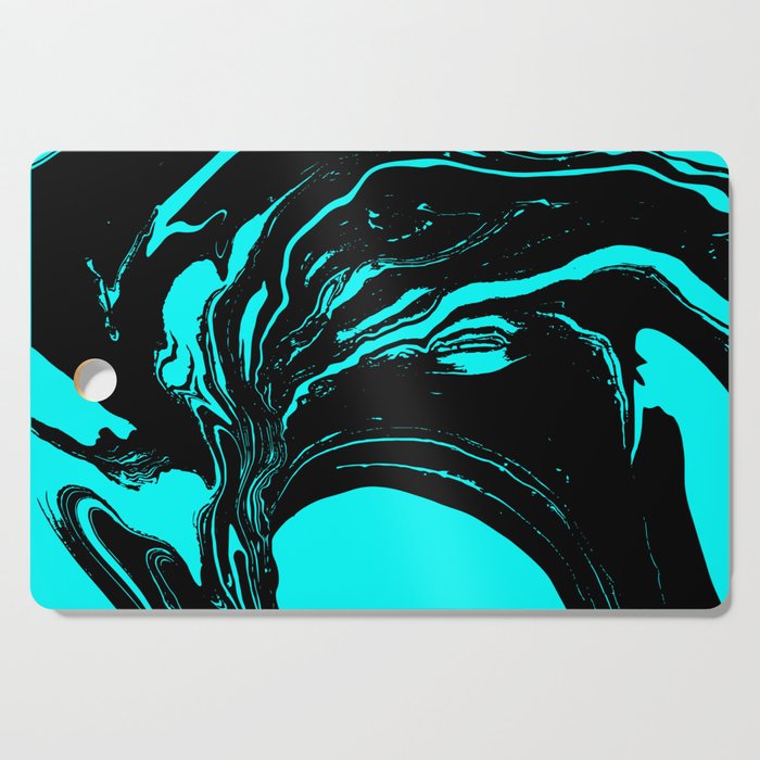 Turquoise marble Cutting Board