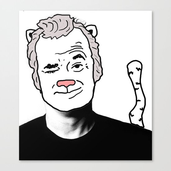 Bill Cat Canvas Print