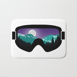 Moonrise Goggles | Goggle Designs | DopeyArt Bath Mat