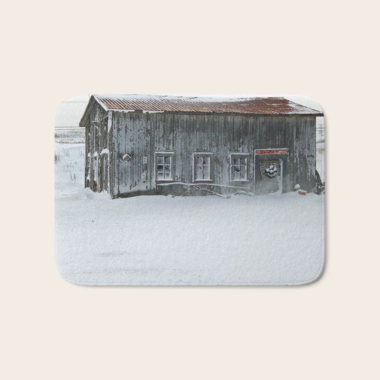 Frozen in Time Bath Mat