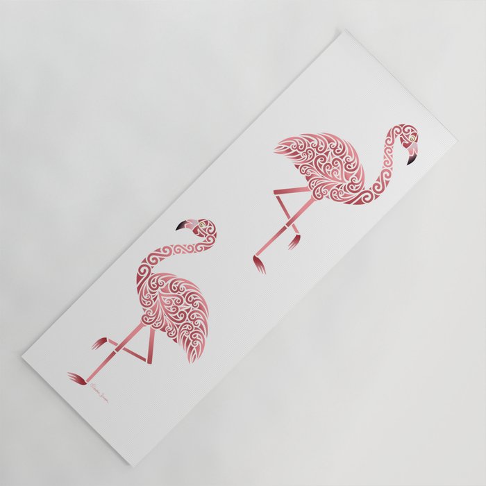 flamingo yoga mat