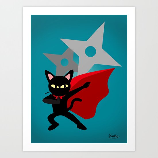 The hero came Art Print