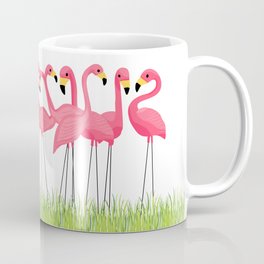 Cuban Pink Flamingos Coffee Mug
