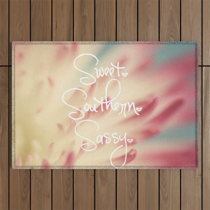 Sweet. Southern. Sassy. Outdoor Rug