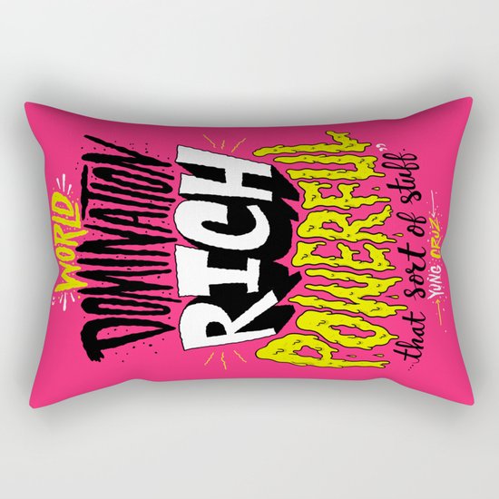 ...The Sort of Stuff Rectangular Pillow