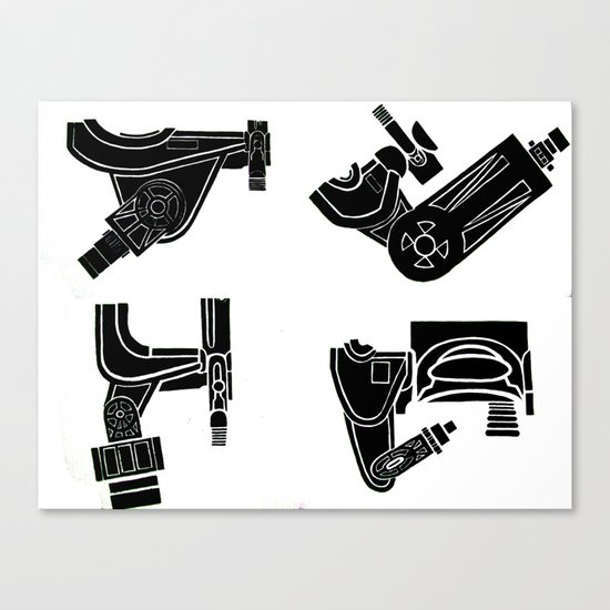 Untitled: Modulation Canvas Print