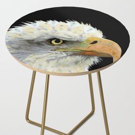 American Bald Eagle Bird Of Prey Side Table