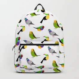 geometric bird print Backpack