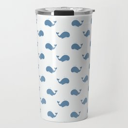 Cute whale pattern Travel Mug