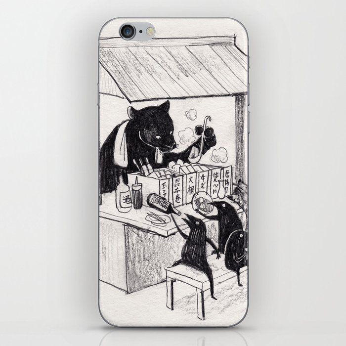 The black panther oden iPhone Skin