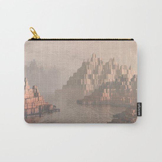 Canyon Landscape With River Carry-All Pouch