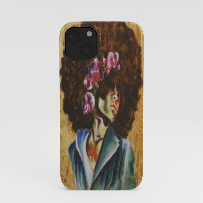 Her Lily- Purple iPhone Case