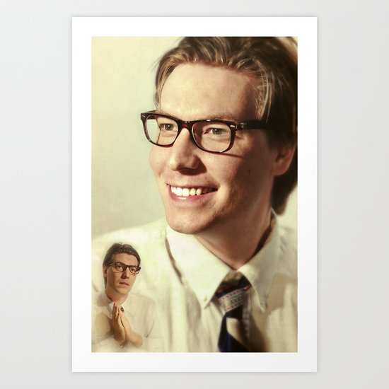 i.am.nerd. :: matt rk, prayer Art Print