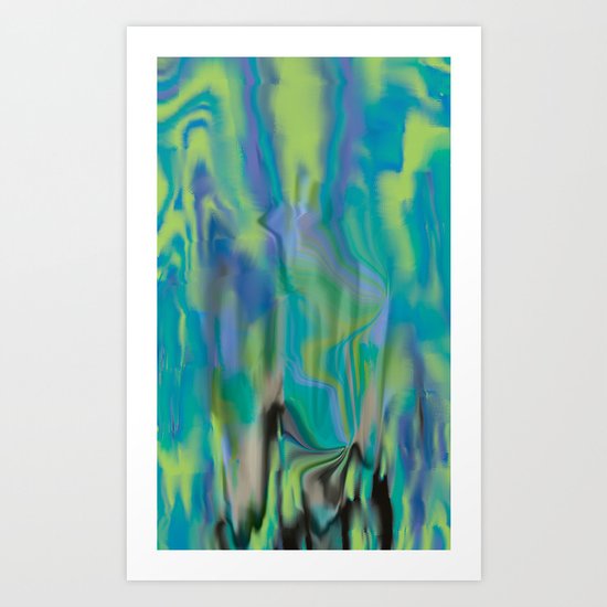 Waterfalling Art Print