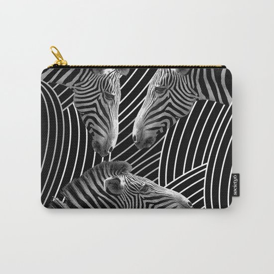 Zebras Carry-All Pouch
