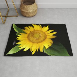 Summer Yellow Sunflower, Scanography Art, Flowers Rug | Sunflower, Digital Manipulation, Digital, Yellow, Flowers, Karonscanography, Flower, Summer, Photo, Scanography 