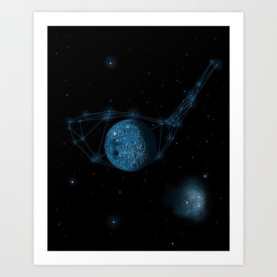 Game of God Art Print