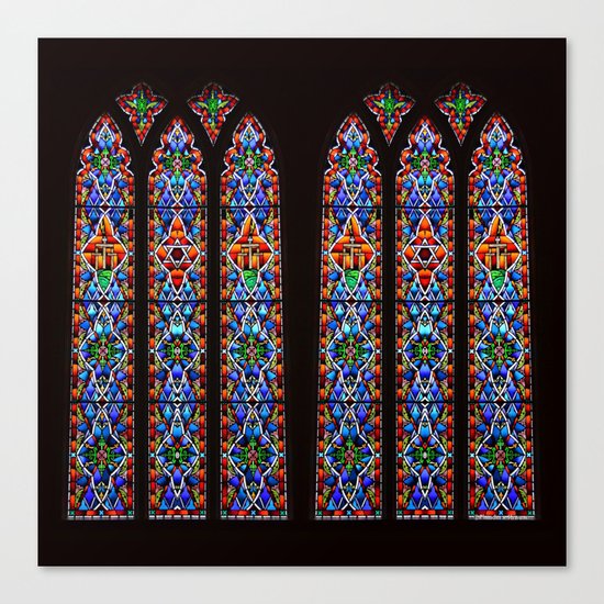 Mary's Mountain Windows Canvas Print