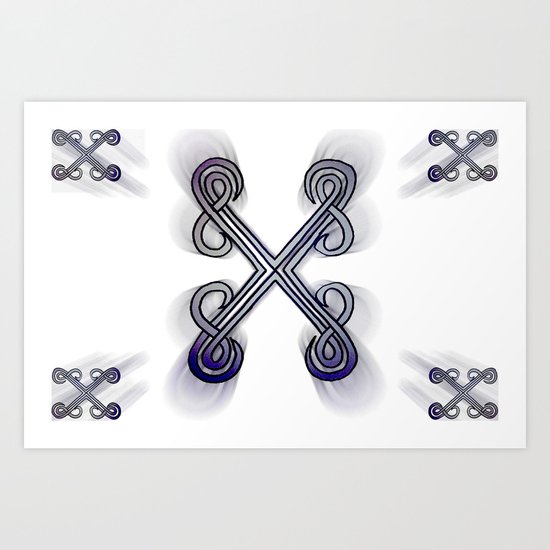 X's Art Print