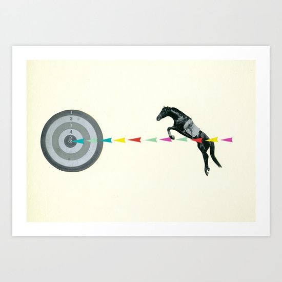 On Target : Sagittarius Art Print
