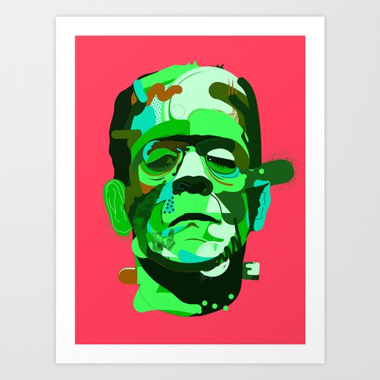 Frank. Art Print