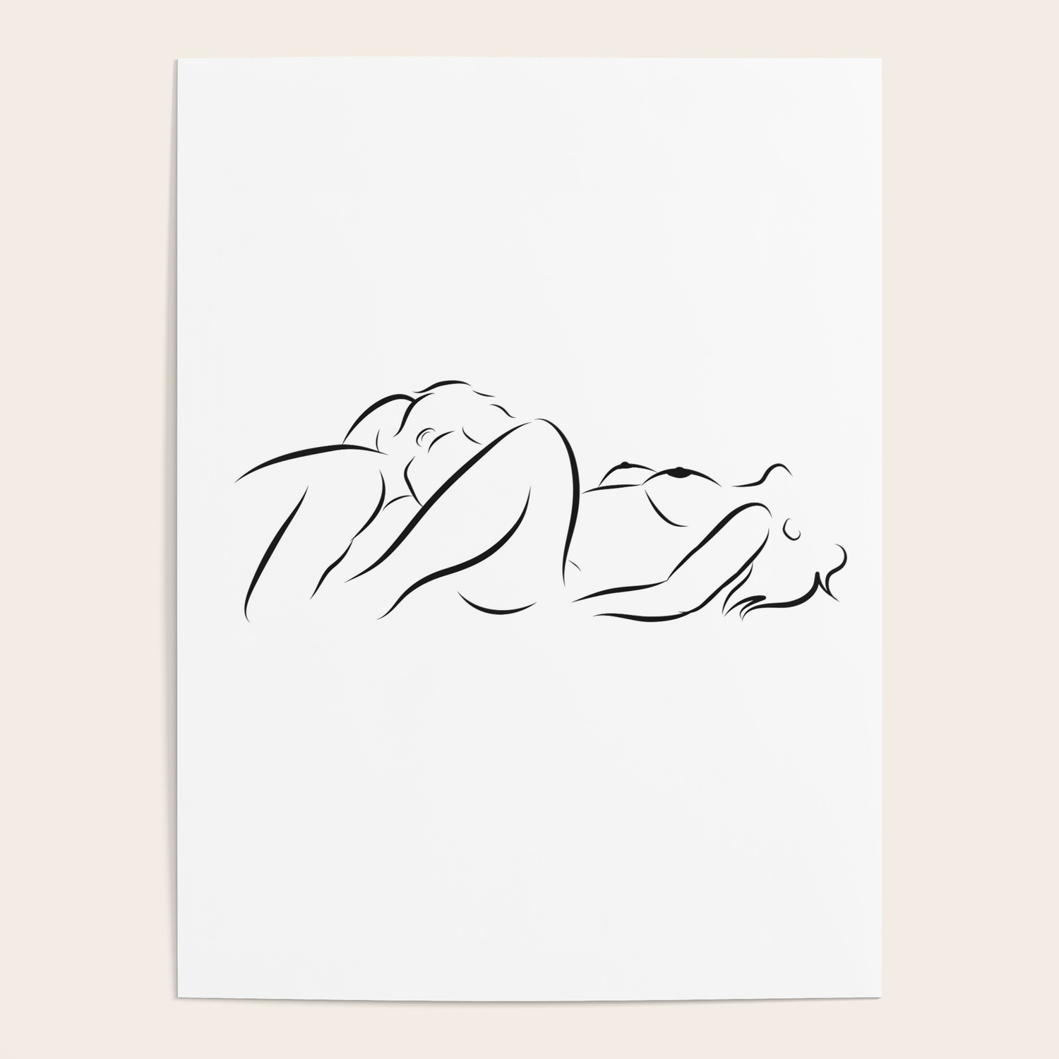 Oral Sex Line Art, Minimalist Sex ...