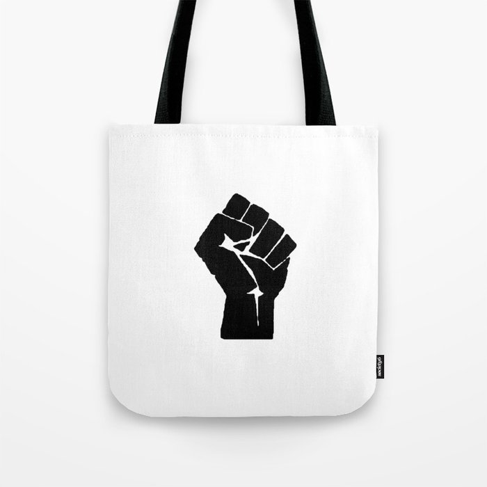 Black Power Fist Tote Bag