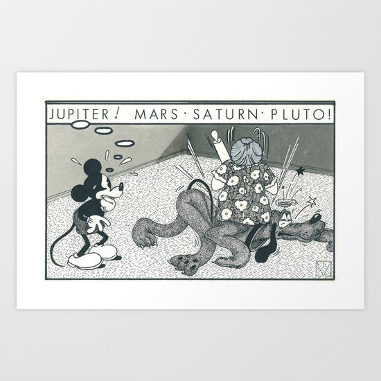 Jupiter! Art Print