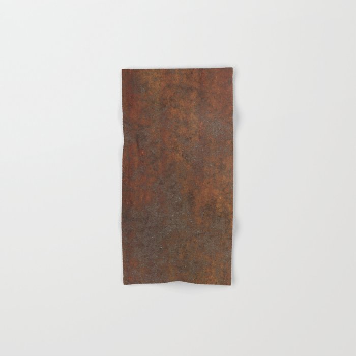 Rust Hand & Bath Towel by Patterns and Textures | Society6