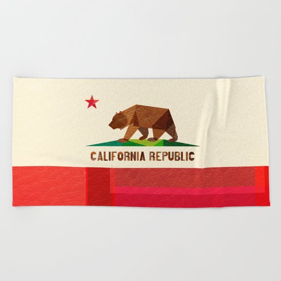 California Beach Towel