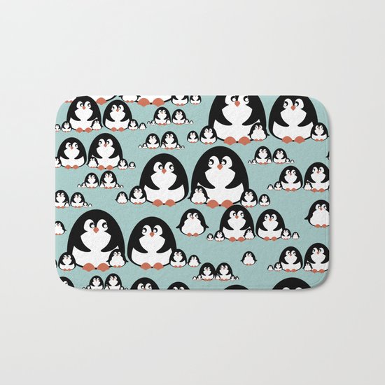 Penguins Bath Mat