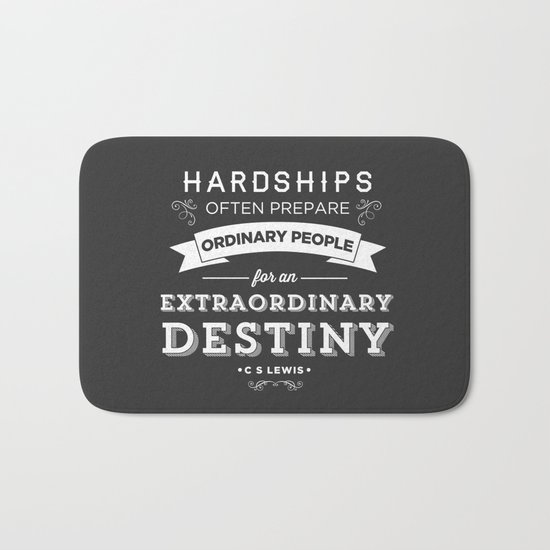 CS Lewis - Extraordinary Bath Mat