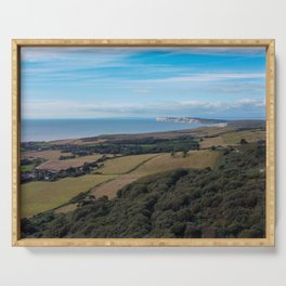 Wight cliffs Serving Tray