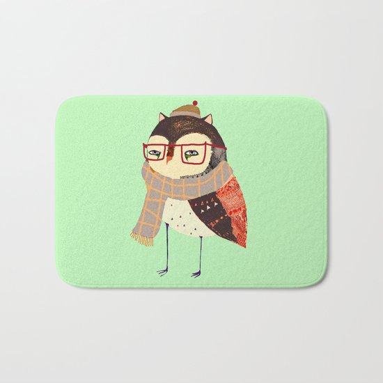 Owl Bath Mat